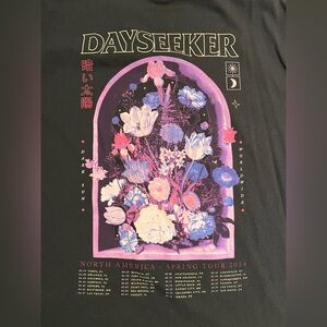 Dayseeker band North America Spring 2024 tour XL shirt